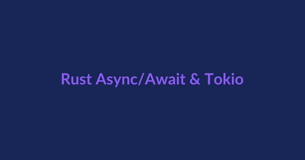 Async Rust with Tokio, futures, tasks, timers and channels