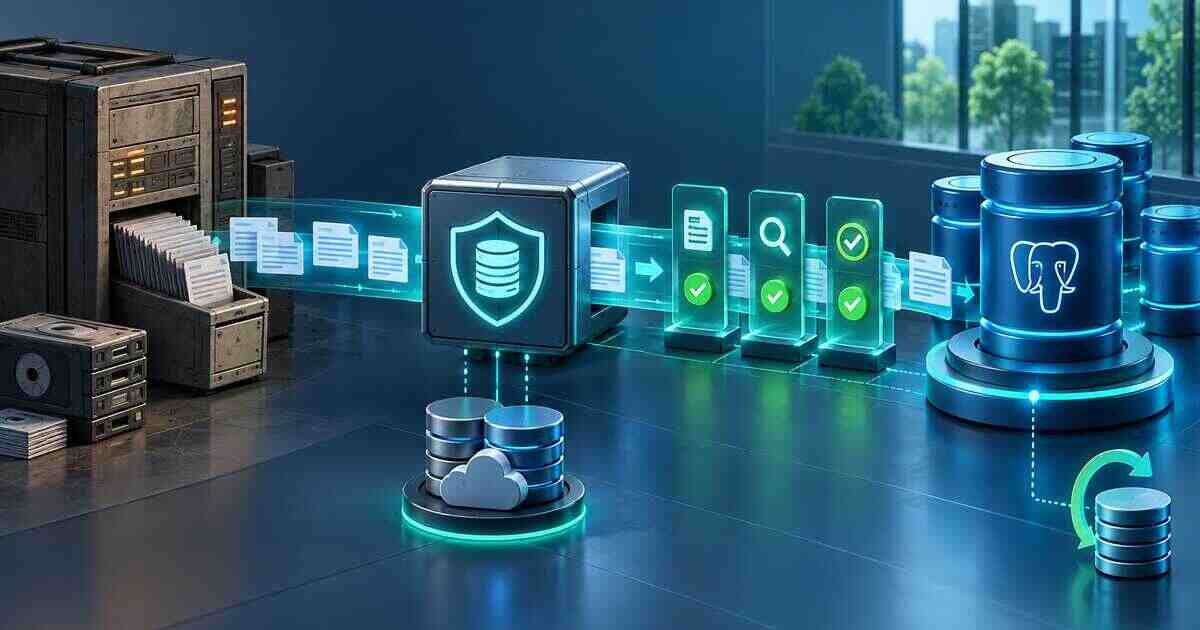 Secure Nexus repository database migration with validation and backups