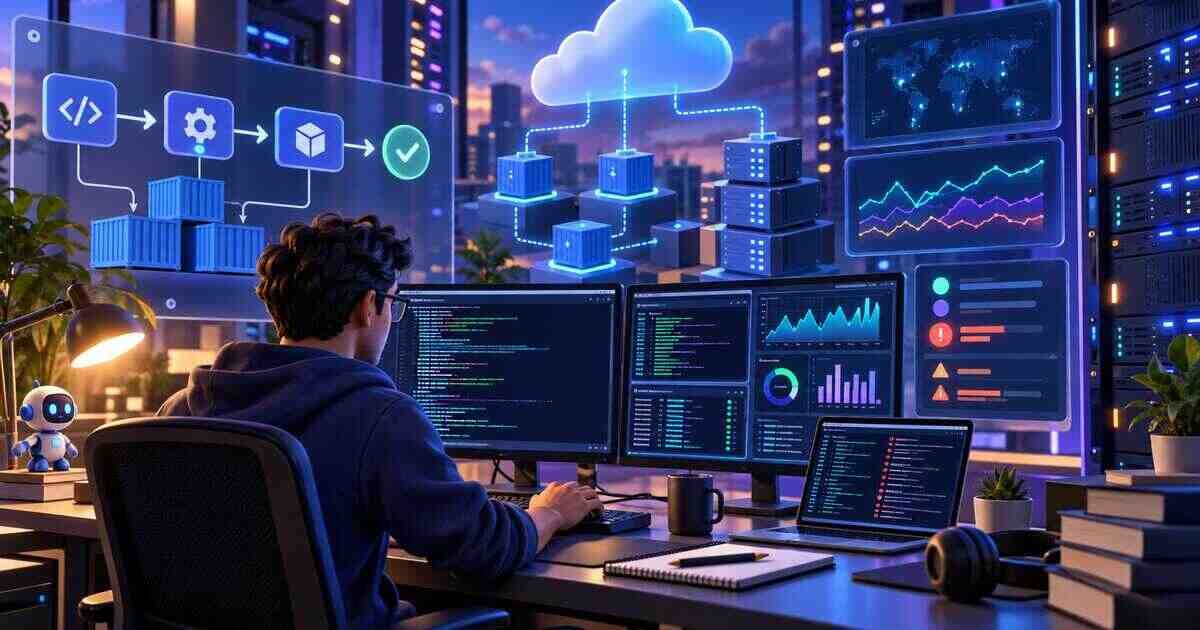 Engineer learning DevOps through a hands-on cloud laboratory
