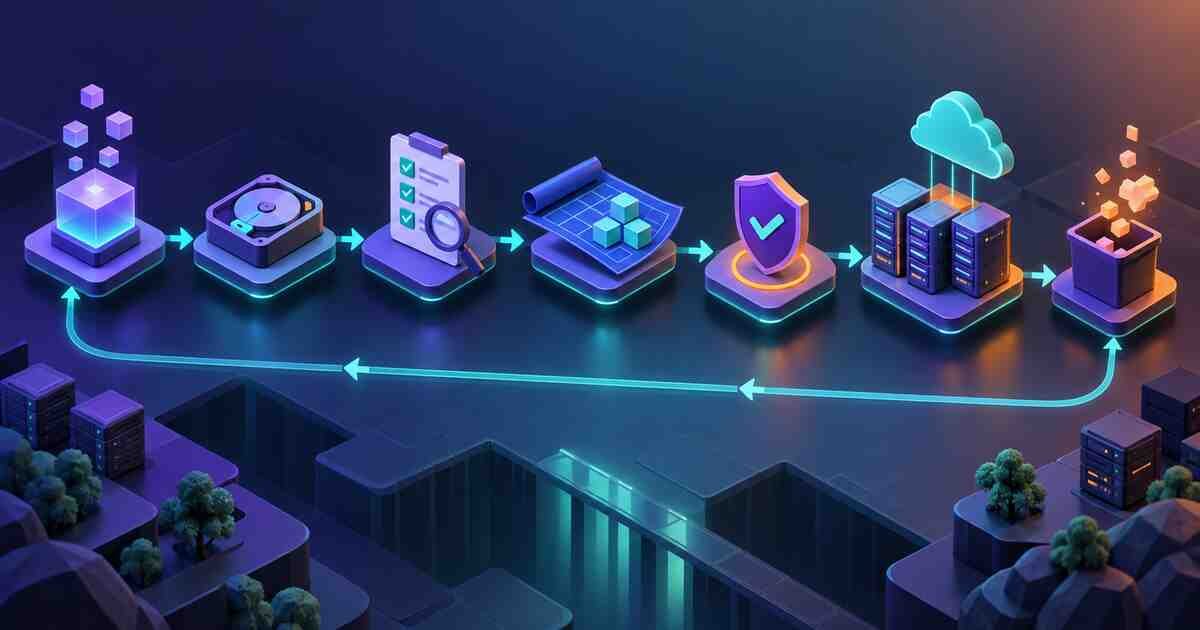 Infrastructure command lifecycle from initialization and validation to deployment and controlled teardown