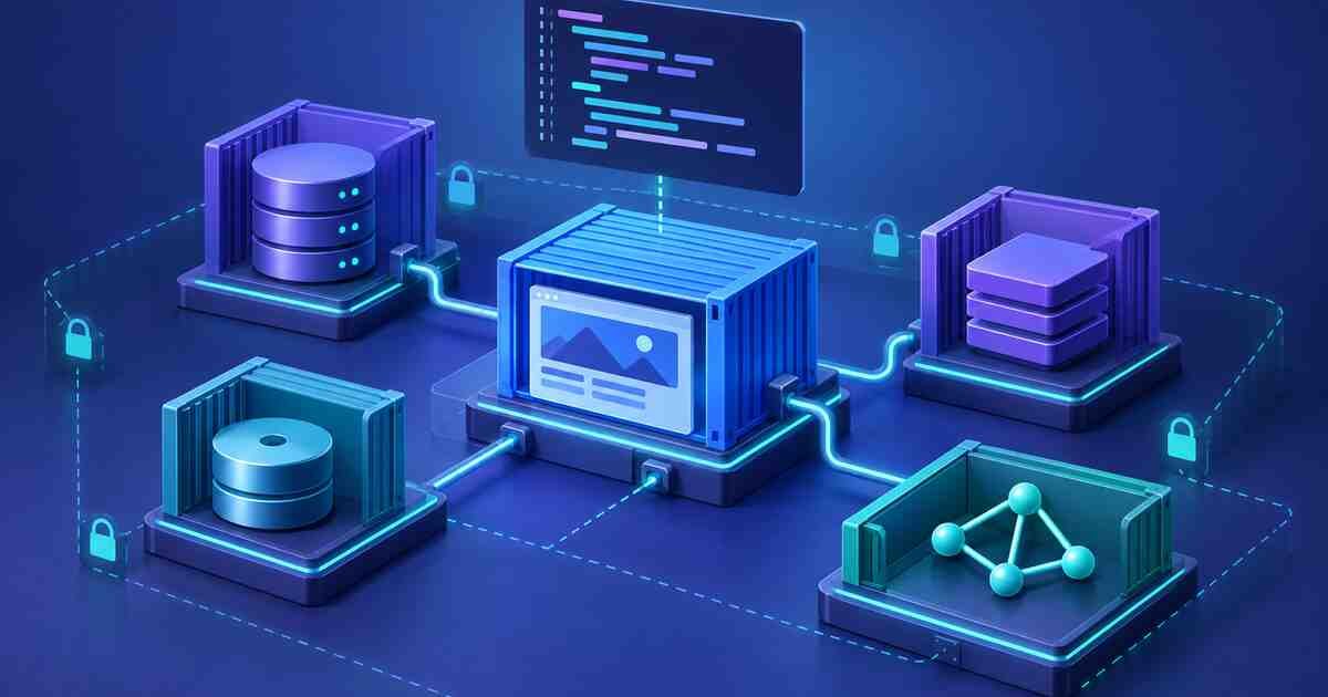 Docker Compose services in a multi-container application